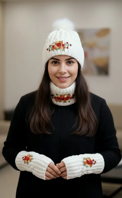 شال و کلاه بافت