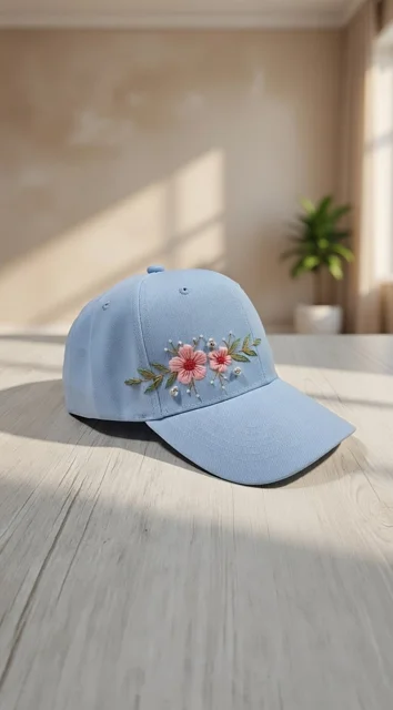 کلاه گلدوزی شده