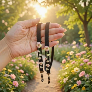 بندعینک گلدوزی شده
